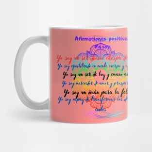 Positive affirmations quotes Mug